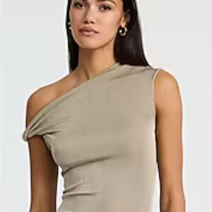 NWT Express Off The Shoulder Asymmetrical Twist Top